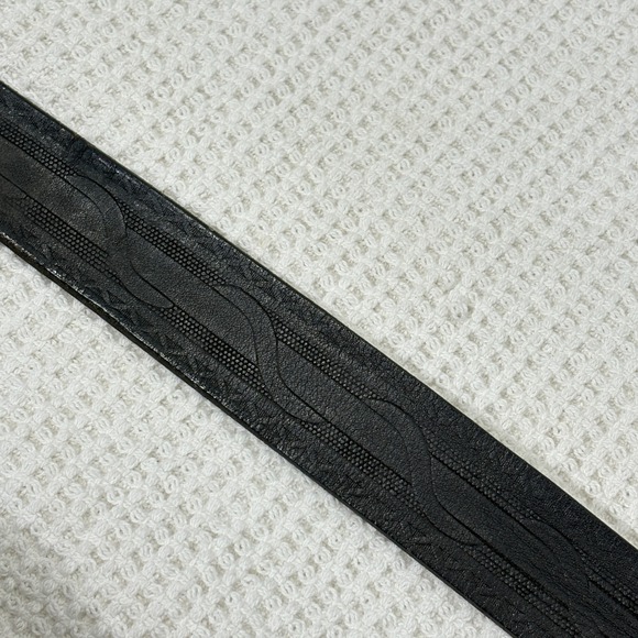 Vintage Lionel Trains 75th Anniversary Belt Black  46 Leather Buckle‎ - Picture 7 of 10